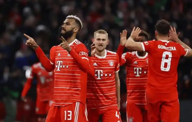 关于拜仁慕尼黑横扫法兰克福，夺得德甲冠军的信息