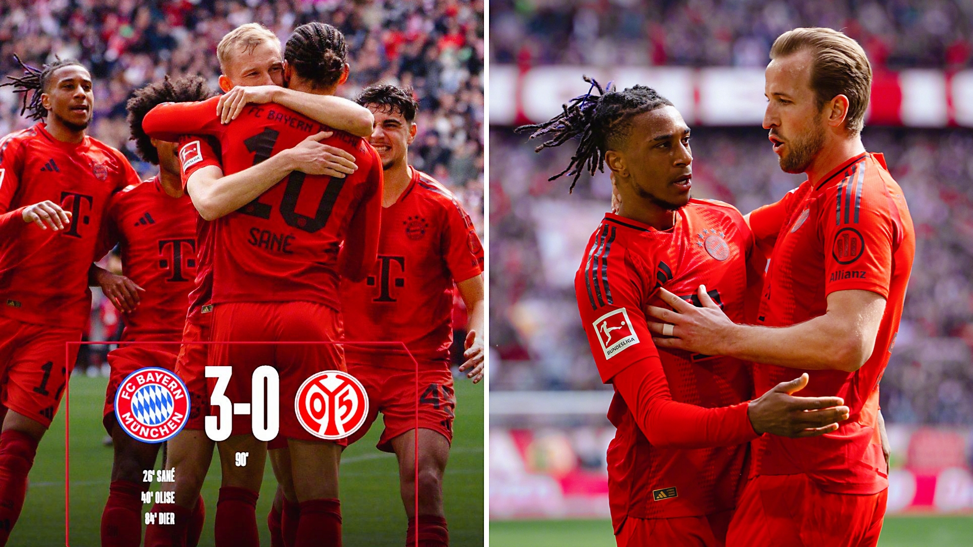 关于拜仁慕尼黑横扫法兰克福，夺得德甲冠军的信息